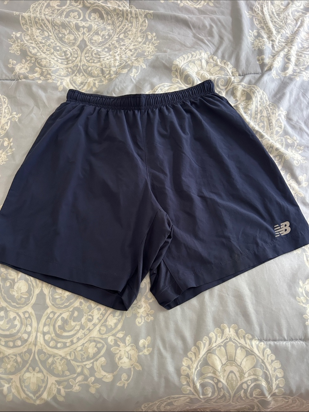 New Balance Men's Navy Athletic Training Shorts
